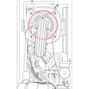 5114755 - BAXI - Neta-Tec - 28 GA - Combustion Chamber Gasket